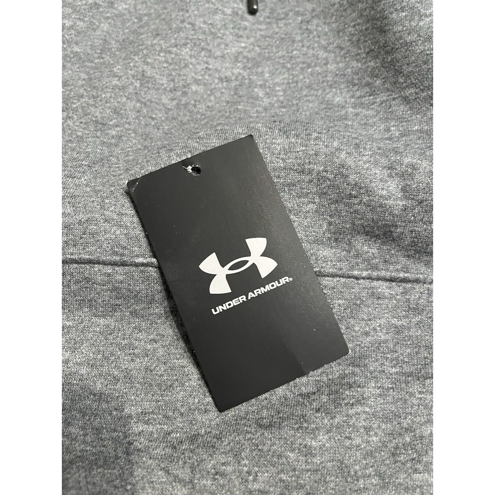 Under Armour Men's UA Rival Terry Sleeveless Hoodie Black Size 2XL - Picture 6 of 6